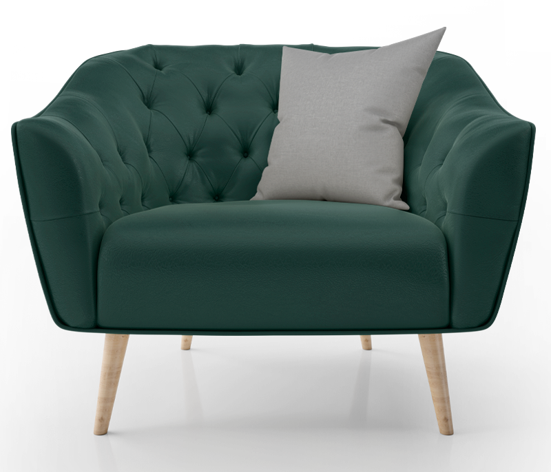 Sofa Francés verde
